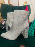 Ankle Rhinestone Boots