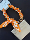 Wristlet keychain for keys or wallet