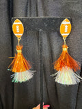 Football earrings